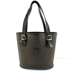 Celine Macadam Tote Bag Black