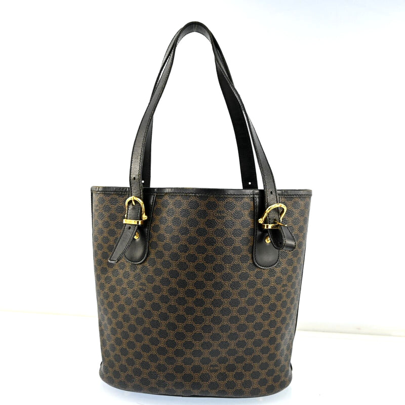 Celine Macadam Tote Bag Black