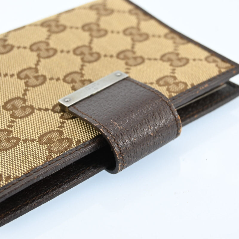 Gucci Gg Canvas Planner Cover Beige