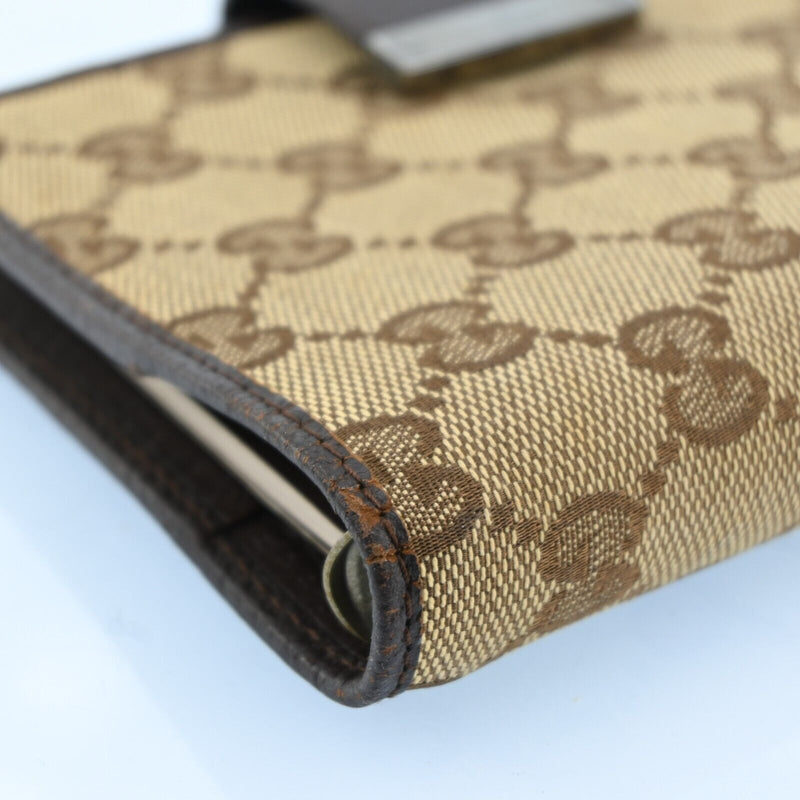 Gucci Gg Canvas Planner Cover Beige