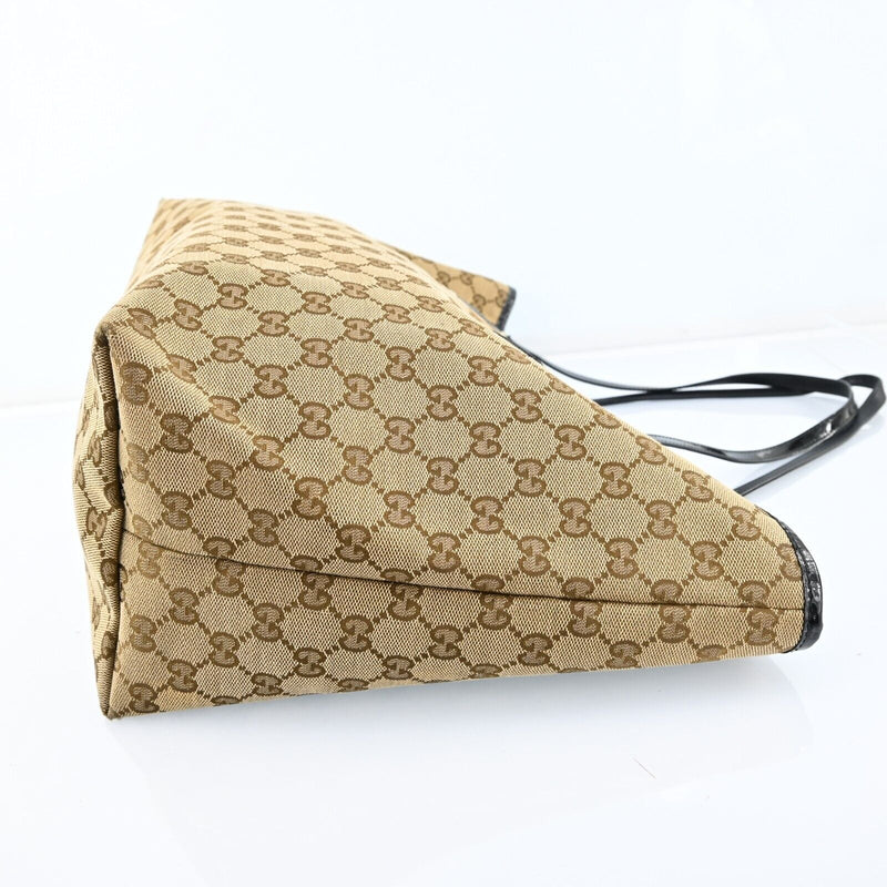 Gucci Gg Canvas Tote Bag Beige