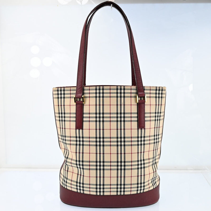 Burberry Nova Check Hand Tote Bag