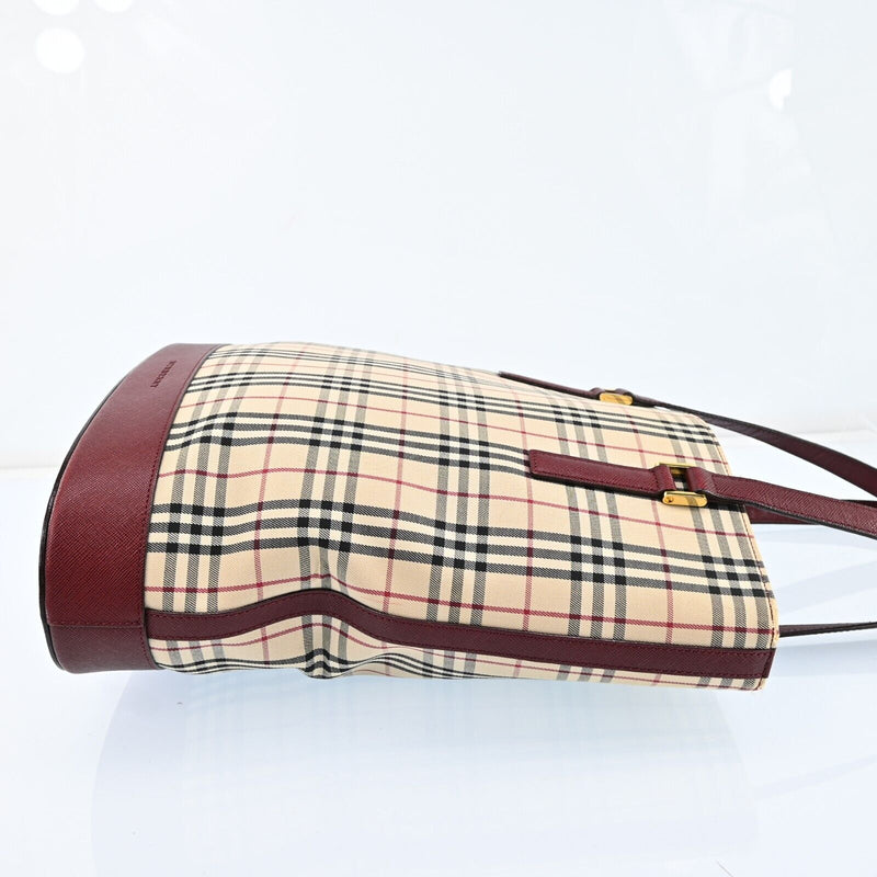 Burberry Nova Check Hand Tote Bag