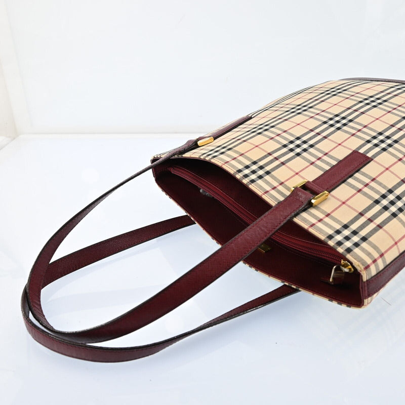 Burberry Nova Check Hand Tote Bag