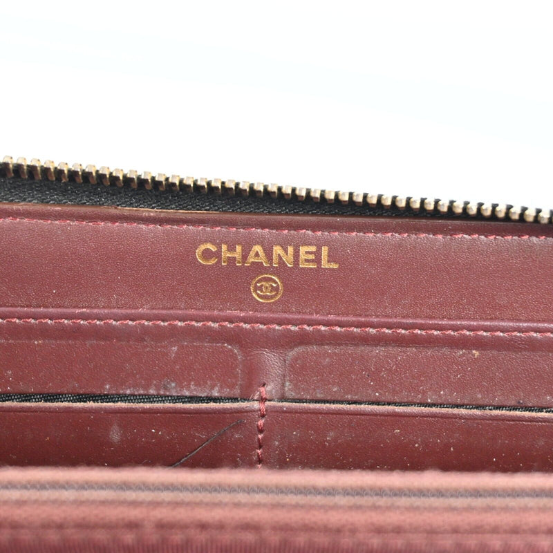 Chanel Zippy Wallet Matelasse Purse