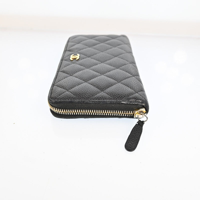 Chanel Zippy Wallet Matelasse Purse