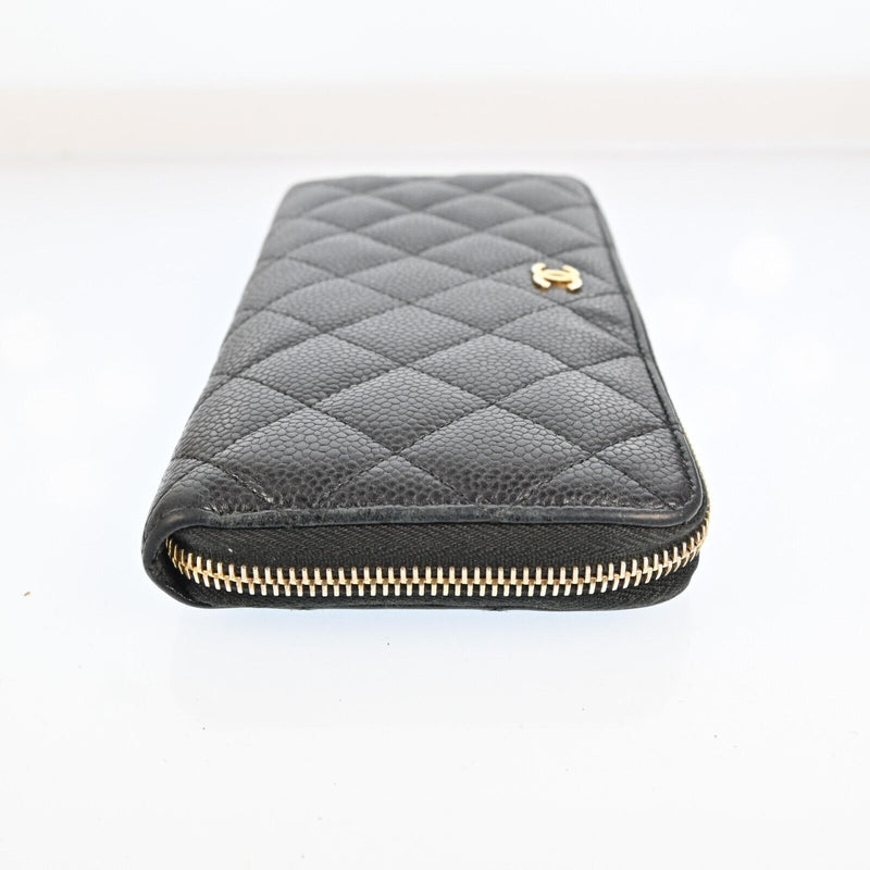 Chanel Zippy Wallet Matelasse Purse