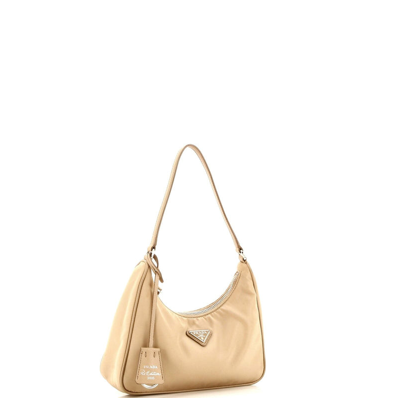 Prada Re-Edition Hobo Tessuto With