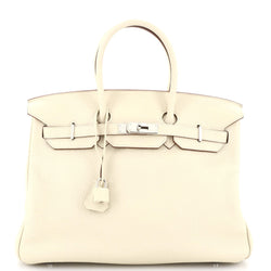 Hermes Birkin Handbag Light Clemence