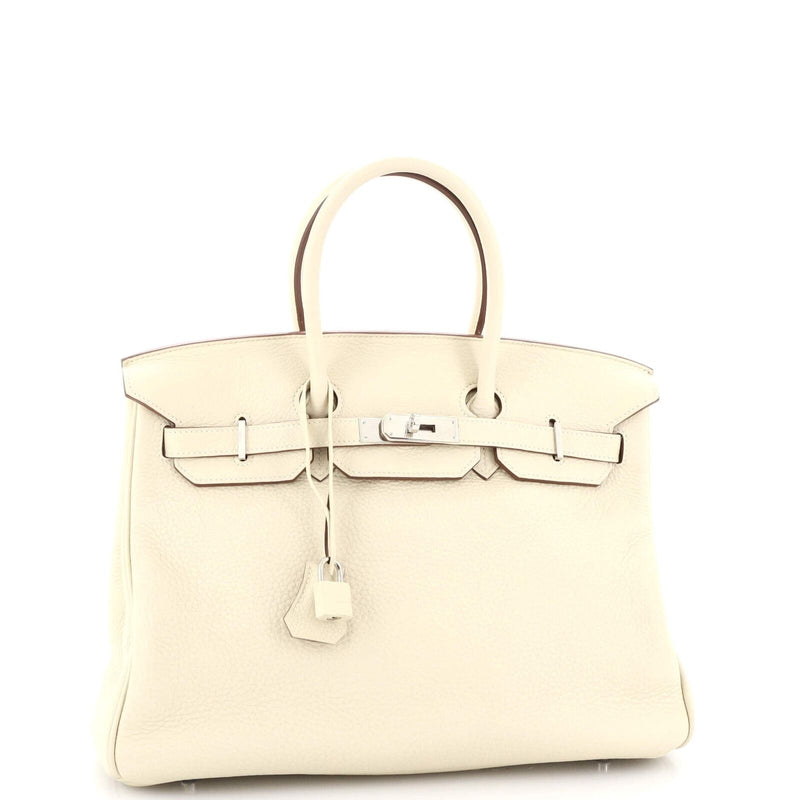 Hermes Birkin Handbag Light Clemence