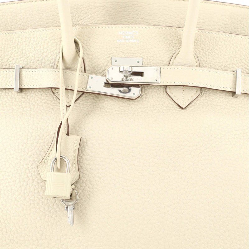 Hermes Birkin Handbag Light Clemence