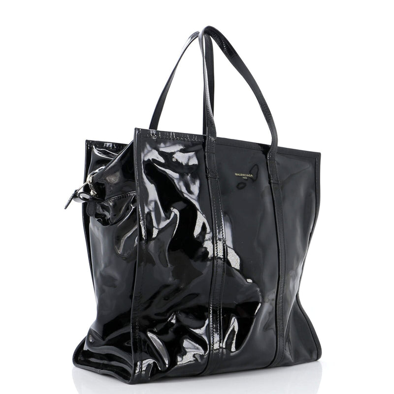 Balenciaga Bazar Tote Patent Medium