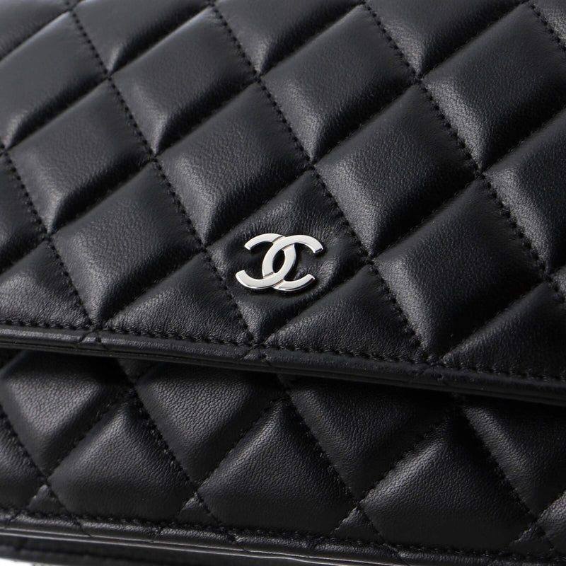 Chanel Wallet On Chain Quilted Lambskin