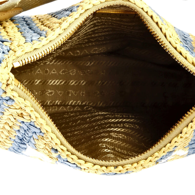 Prada Re-Edition Shoulder Bag Raffia