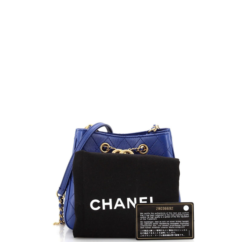 Chanel Egyptian Amulet Drawstring Bucket