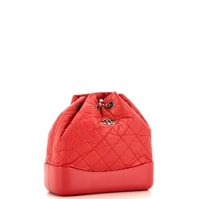 Chanel Gabrielle Backpack Quilted Aged