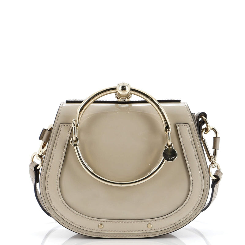 Chloe Nile Crossbody Bag Patent Small