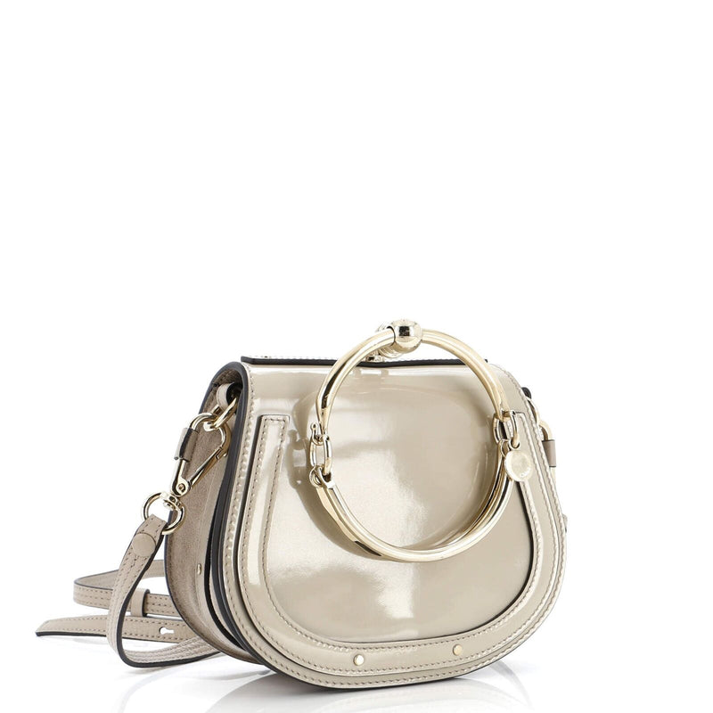 Chloe Nile Crossbody Bag Patent Small