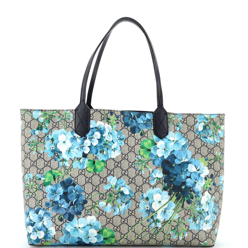 Gucci Reversible Tote Blooms Gg Print