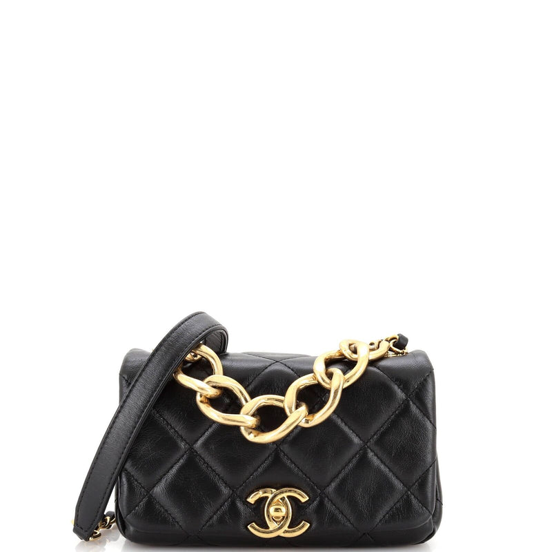 Chanel Color Match Flap Bag Quilted