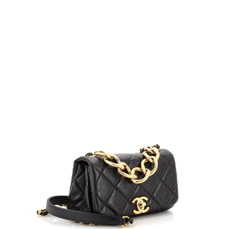 Chanel Color Match Flap Bag Quilted