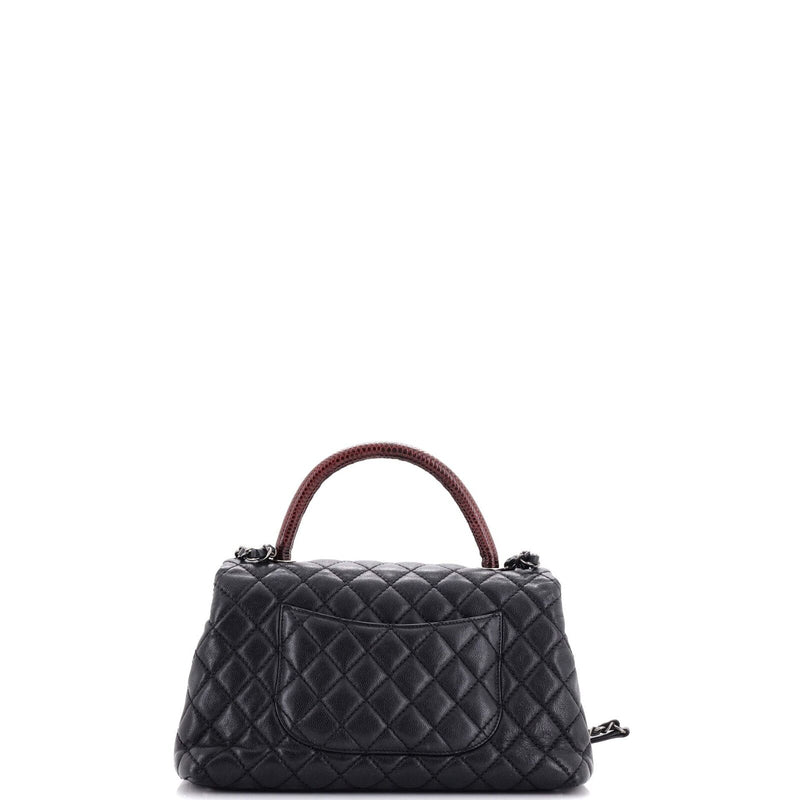 Chanel Coco Top Handle Bag Quilted