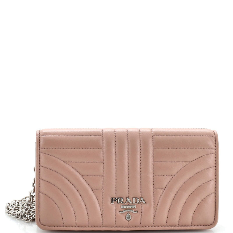 Prada Wallet On Chain Diagramme Quilted