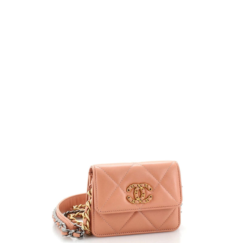 Chanel 19 Flap Coin Purse Belt Bag