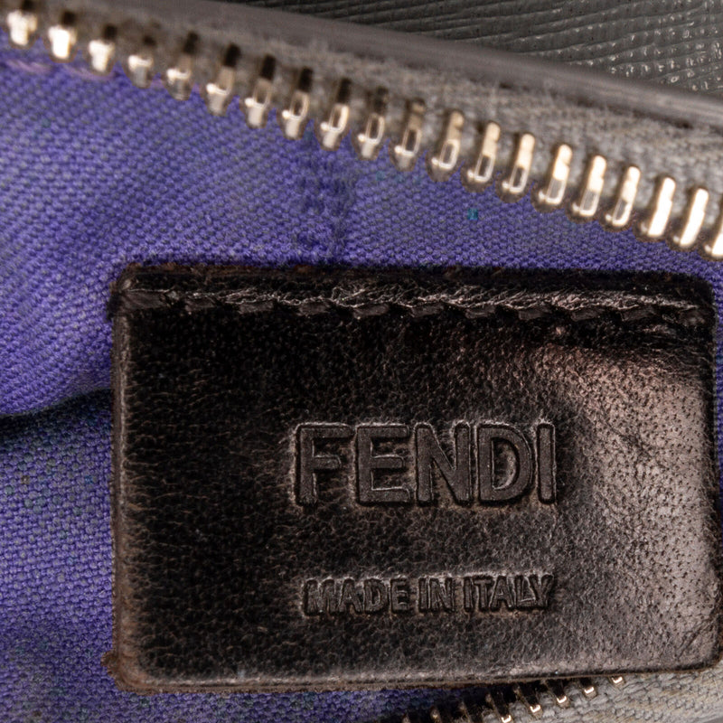 Fendi Monster Key Pouch Blue Calf