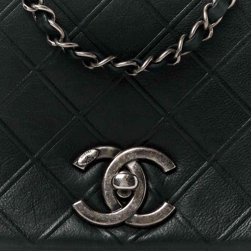 Chanel Calfskin Diamond Embossed New