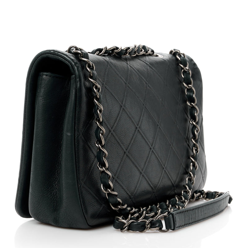 Chanel Calfskin Diamond Embossed New