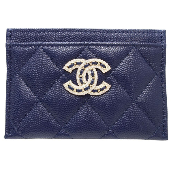 Chanel Rhinestone Big Coco Caviar