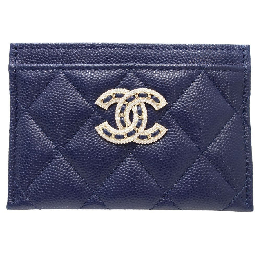 Chanel Rhinestone Big Coco Caviar