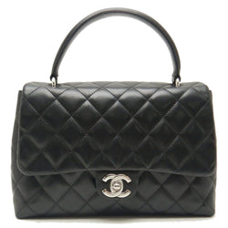 Chanel Handbag Top Handle Bag Lambskin