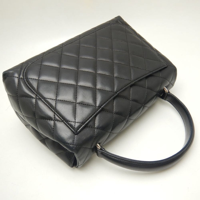 Chanel Handbag Top Handle Bag Lambskin