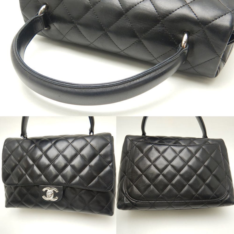 Chanel Handbag Top Handle Bag Lambskin