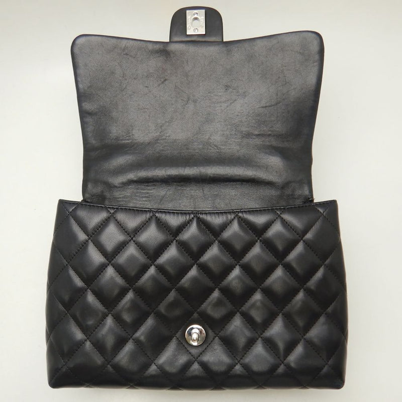 Chanel Handbag Top Handle Bag Lambskin