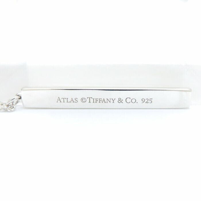 Tiffany&Co. Atlas Bar Necklace Pendant