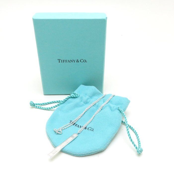 Tiffany&Co. Atlas Bar Necklace Pendant