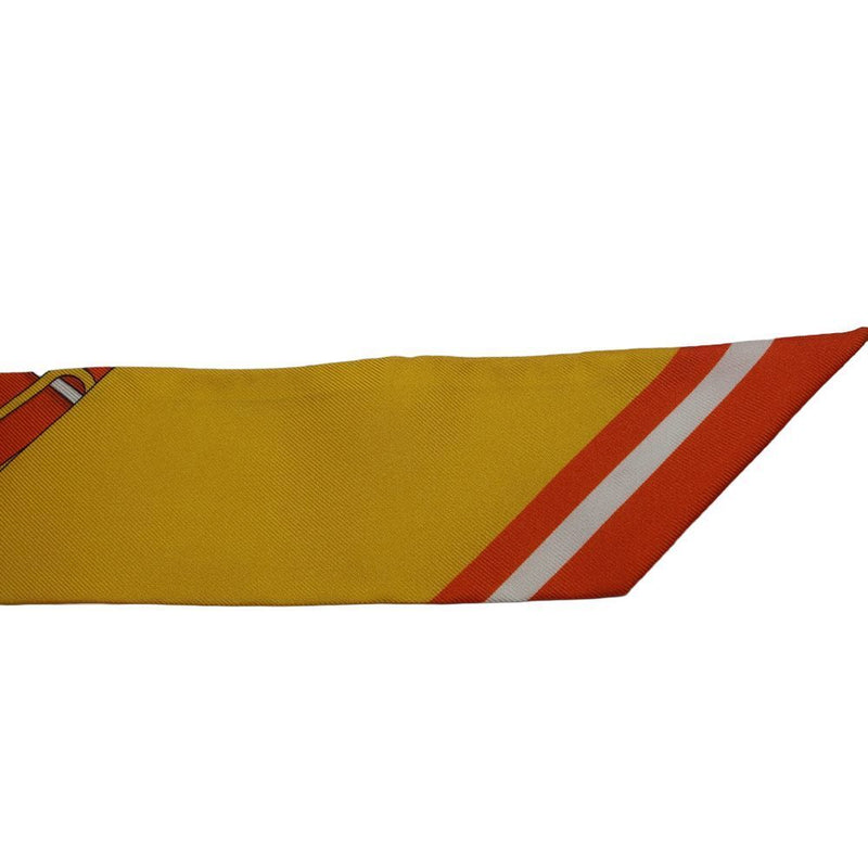 Fendi Wrappy Scarf Silk Orange