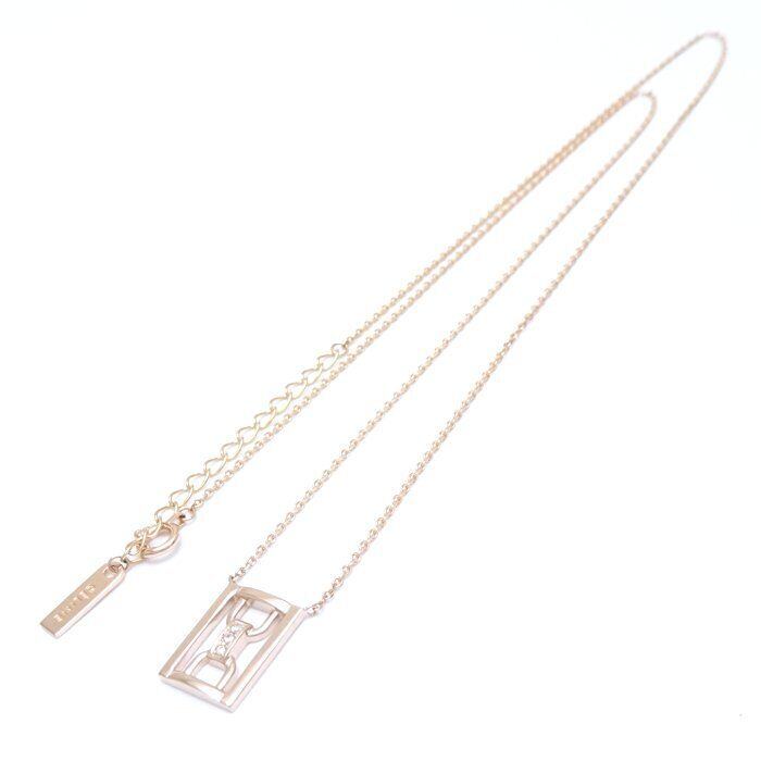 Celine Diamond 18K Pink Gold Necklace