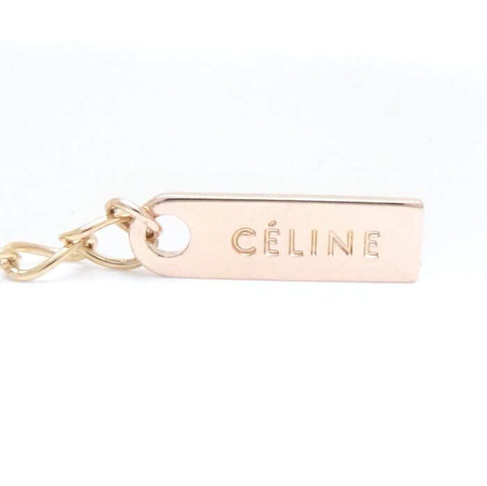 Celine Diamond 18K Pink Gold Necklace