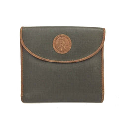 Christian Dior Logo Pvc Leather Bifold