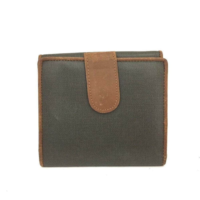 Christian Dior Logo Pvc Leather Bifold