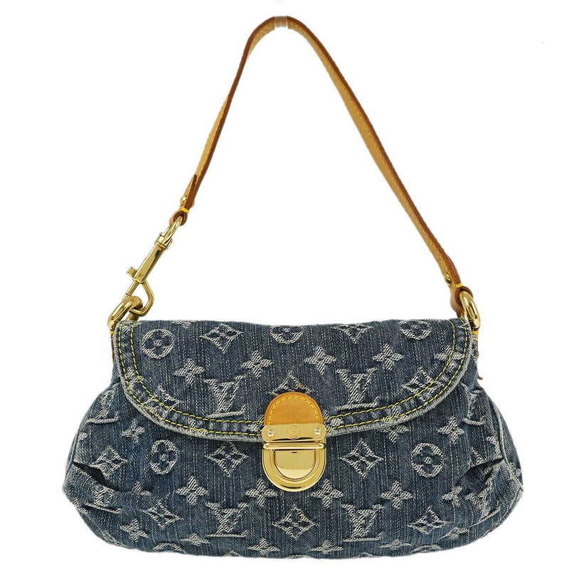 Louis Vuitton Blue Denim Mini Pleaty