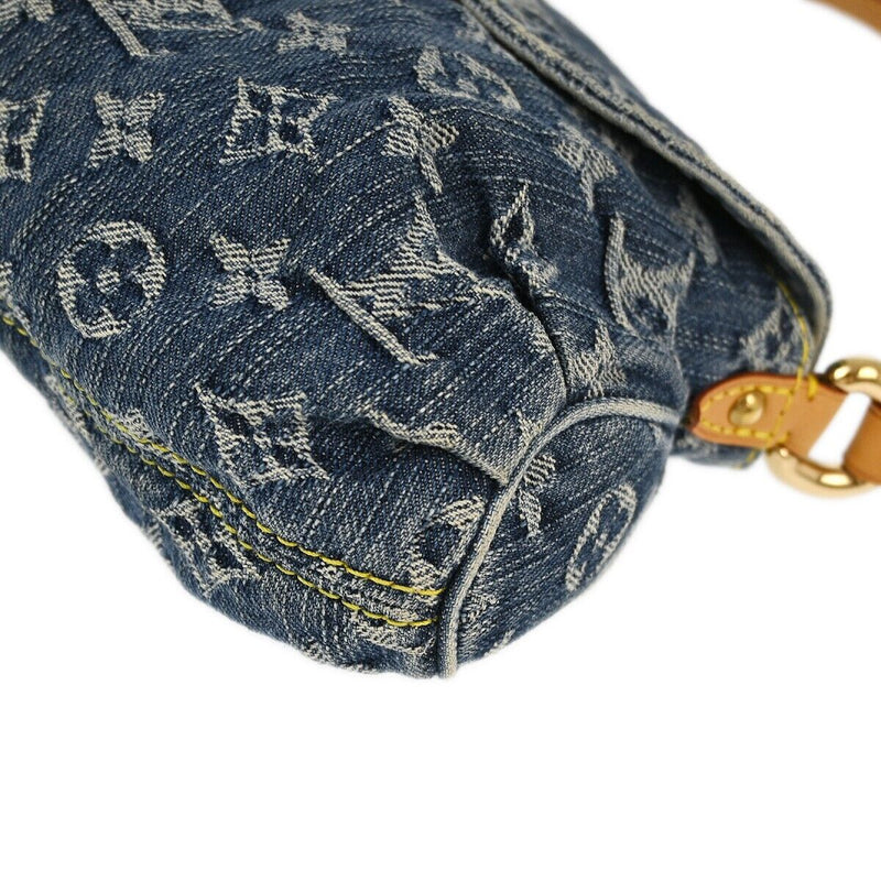 Louis Vuitton Blue Denim Mini Pleaty