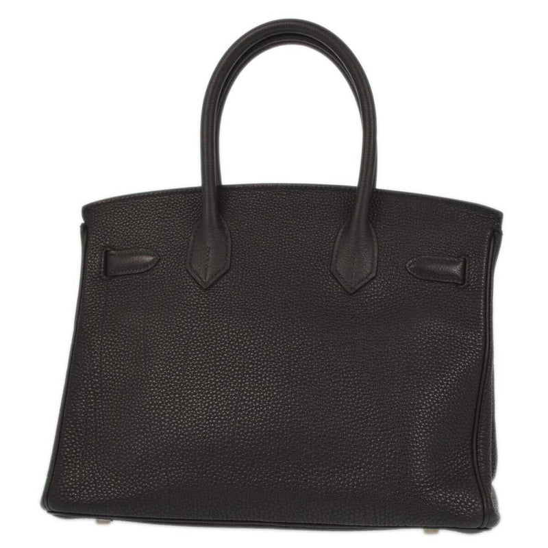 Hermes Black Togo Birkin 30 Handbag 20□F