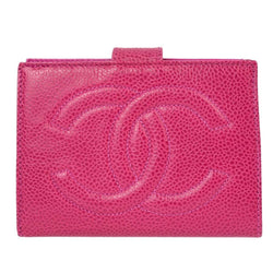 Chanel Pink Caviar Bifold Wallet