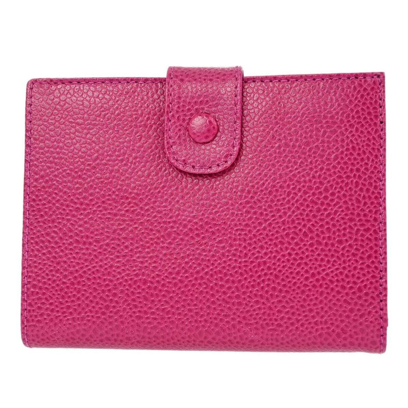 Chanel Pink Caviar Bifold Wallet