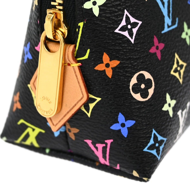 Louis Vuitton Black Multicolor Pochette